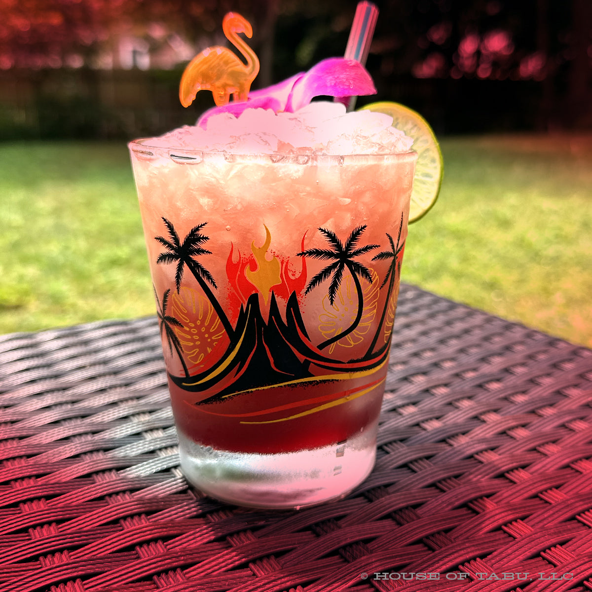 Pele's Pyre Mai Tai Glass