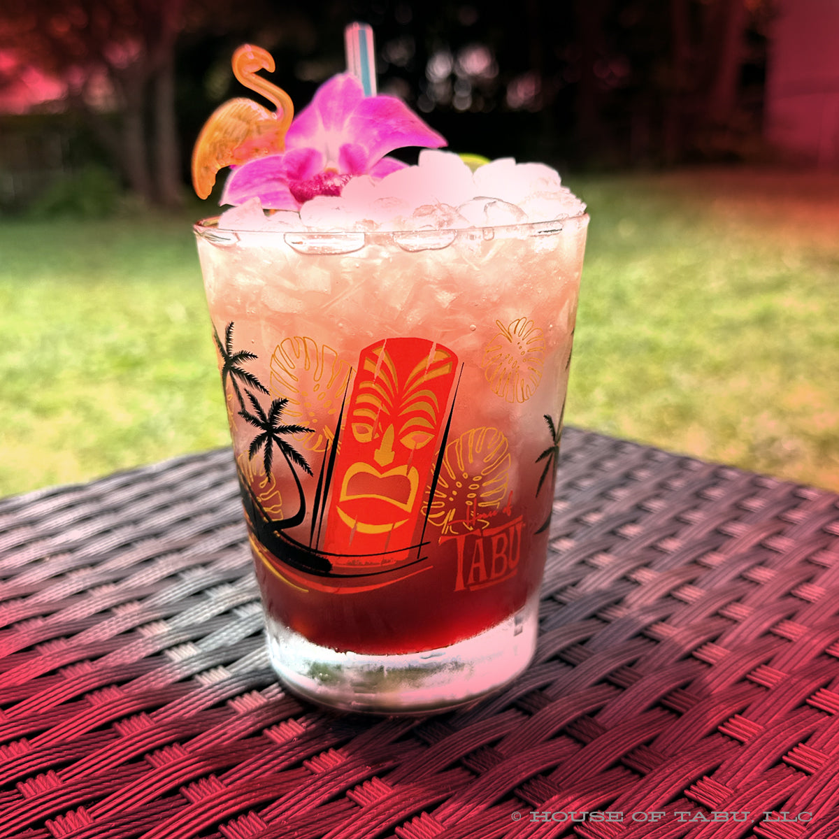 Pele's Pyre Mai Tai Glass