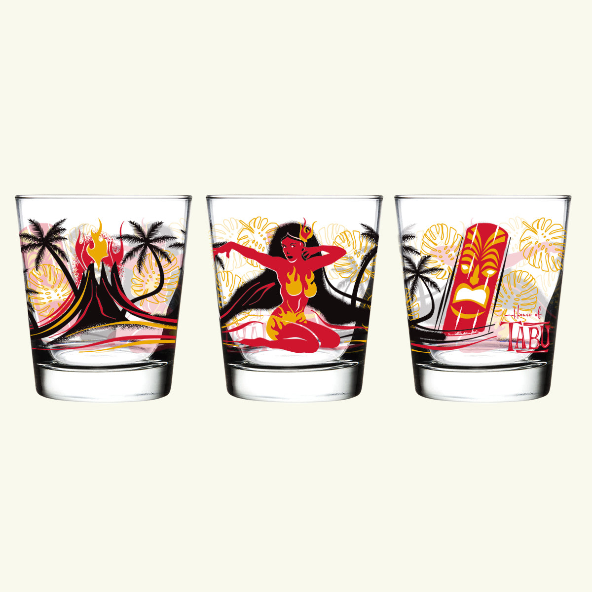 Pele's Pyre Mai Tai Glass