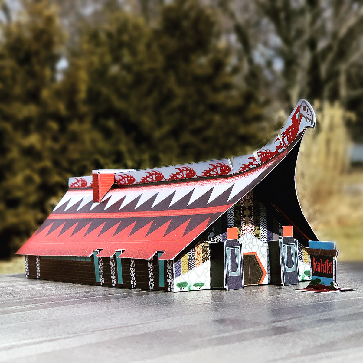 Tiki Temples Papercraft Set