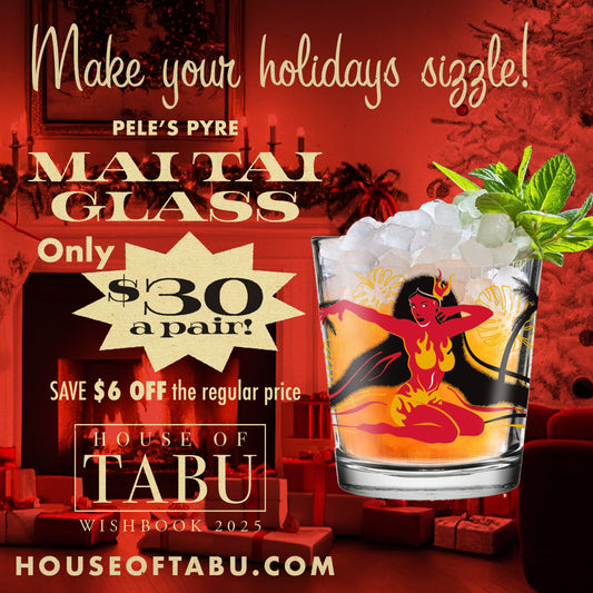 Pele's Pyre Mai Tai Glass Set