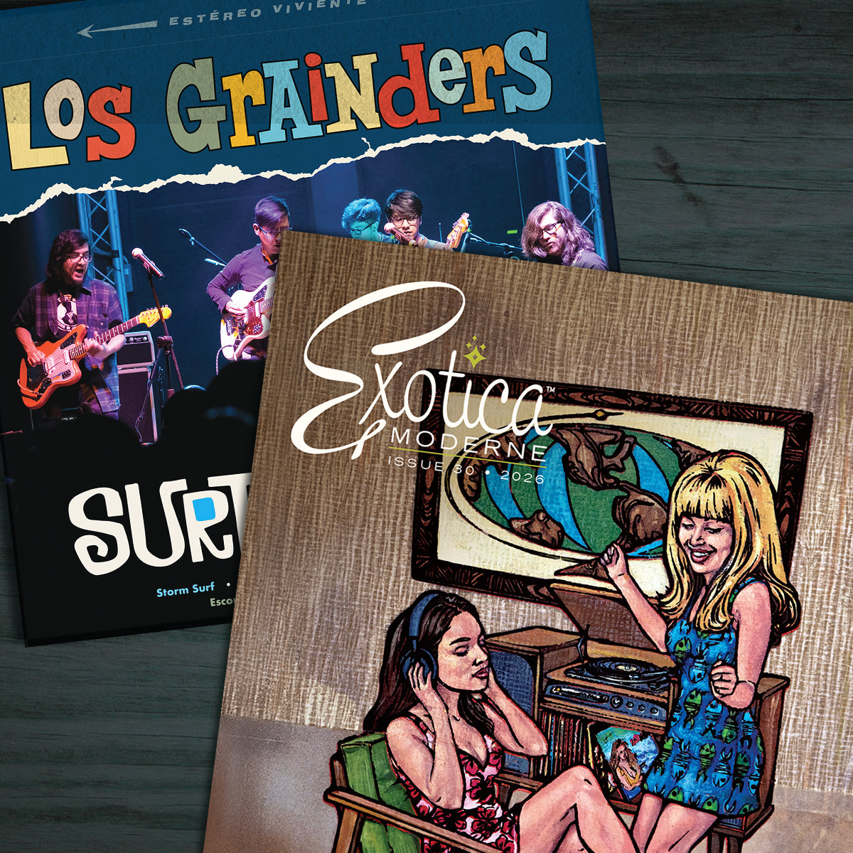 Exotica Moderne 30 and Los Grainders Bundle