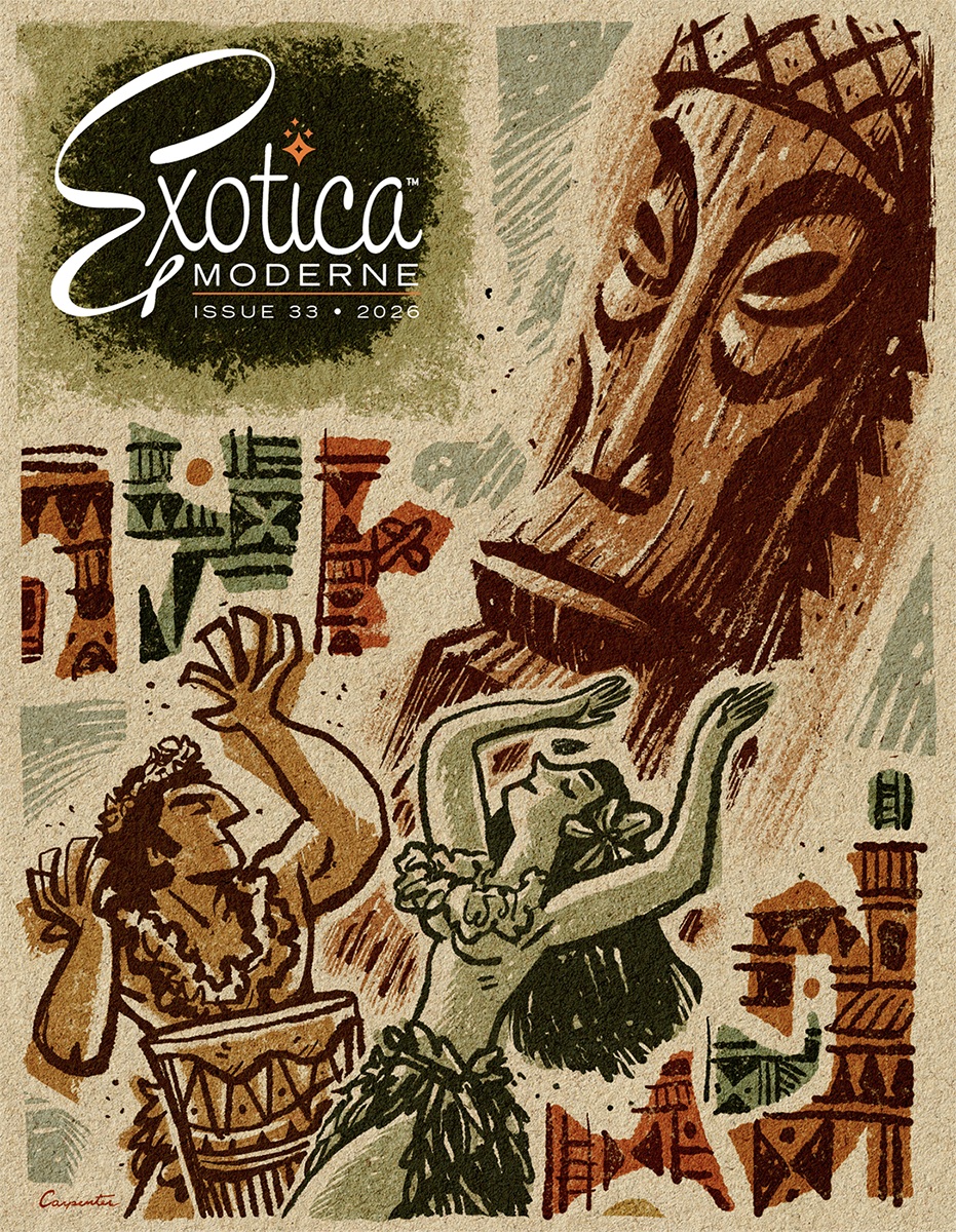 Exotica Moderne 33 and VooDoo Queen Mai Tai Glass Bundle