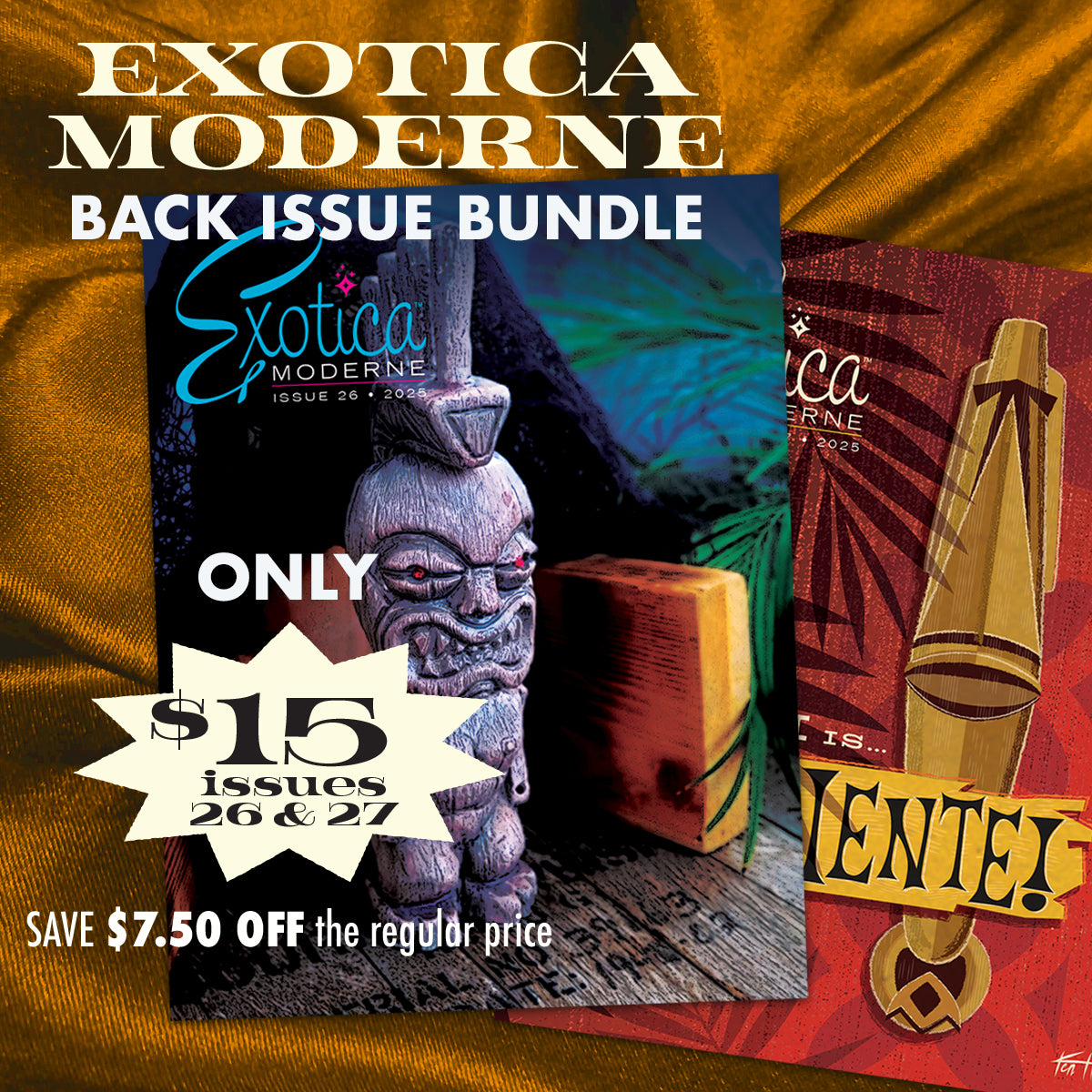 Exotica Moderne Back Issue Set