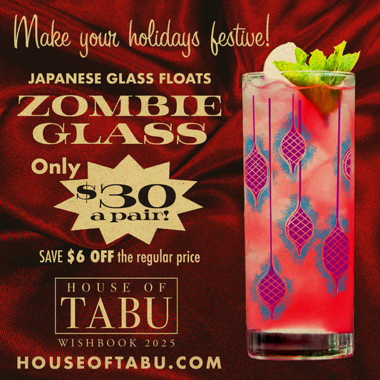 Glass Floats Zombie Glass Set