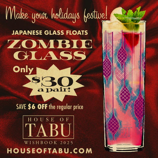 Glass Floats Zombie Glass Set