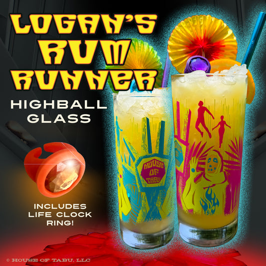 Logan's Rum Runner Highball Glass