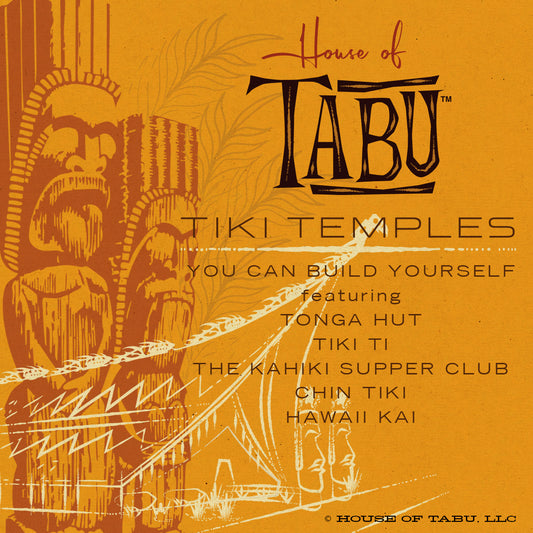 Tiki Temples Papercraft Set